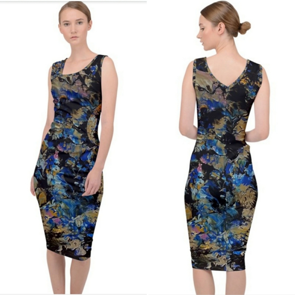 "Lucid Dreams" Pencil Dress